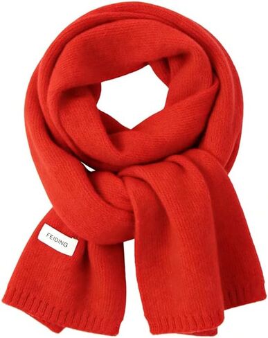 Knit Winter Scarf for Women Men – Soft Chunky Knit Scarf for Cold Weather Warm Neck Wrap in Saudi Arabia