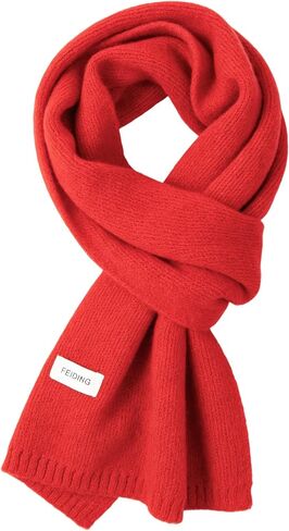 Knit Winter Scarf for Women Men – Soft Chunky Knit Scarf for Cold Weather Warm Neck Wrap in Saudi Arabia