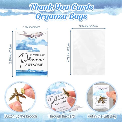 Tondiamo Flight Attendant Gifts Bulk Travel Party Favors Airplane Pilot Pins Accessories Employee Appreciation Gift in Saudi Arabia