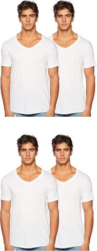 Hanes Men's Comfort Fit V-Neck Undershirt 4-Pack in Saudi Arabia
