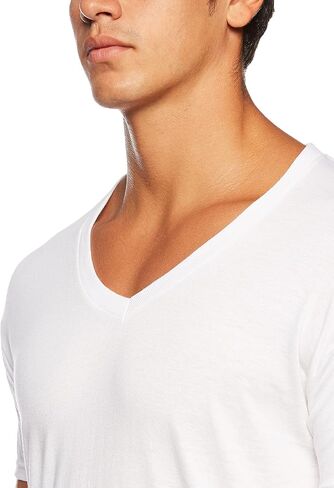 Hanes Men's Comfort Fit V-Neck Undershirt 4-Pack in Saudi Arabia