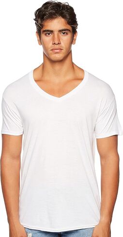 Hanes Men's Comfort Fit V-Neck Undershirt 4-Pack in Saudi Arabia