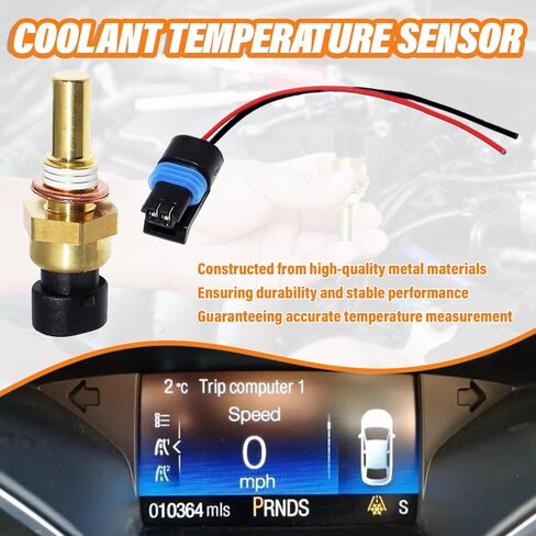 213-4514 (19236568) Engine Coolant Temperature Sensor Compatible with Chevy GMC Cadillac Buick Oldsmobile Pontiac, with Connector in Saudi Arabia