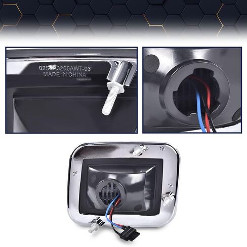 PIT66 LED Front Turn Signal Light Corner Parking Lamps, Compatible with Hummer H2 2003 2004 2005 2006 2007 2008 2009 Amber Lens Clear Housing Left and Right in Saudi Arabia