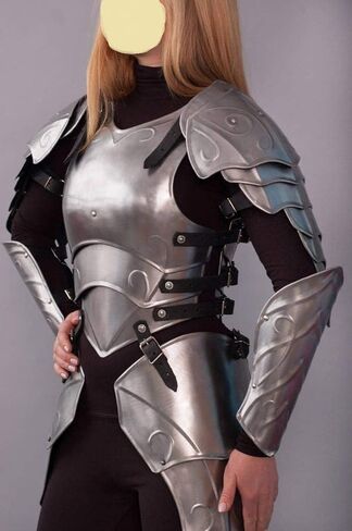 Nautical-Mart Lady Cuirass Suit of Armor Breastplate Tasset Belt Arm Leg Armor in Saudi Arabia