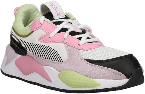 PUMA Kids Girls Rs-X Bouquet Lace Up Sneakers Shoes Casual - Off White, Pink in Saudi Arabia