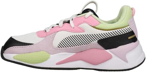 PUMA Kids Girls Rs-X Bouquet Lace Up Sneakers Shoes Casual - Off White, Pink in Saudi Arabia