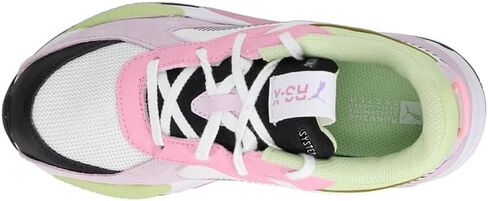 PUMA Kids Girls Rs-X Bouquet Lace Up Sneakers Shoes Casual - Off White, Pink in Saudi Arabia