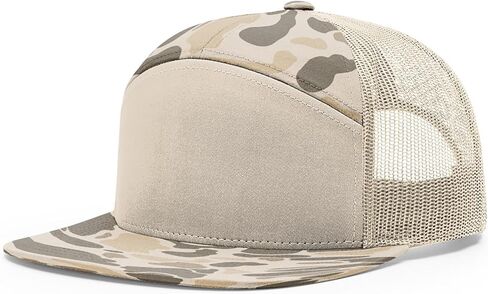 ريتشاردسون 168 قبعة سائق شاحنة من 7 لوحات ، فلات بيل Snapback in Kuwait