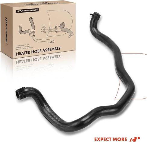مجموعة خط أنابيب خرطوم سخان HVAC A-Premium متوافقة مع BMW 528i xDrive، 535d، 535i GT xDrive، 535i xDrive، 550i GT xDrive، 550i xDrive، 740i، 640i Gran Coupe، 650i، ActiveHybrid 5 7، M5، M6 in Kuwait