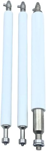 مجموعة Sinsed P1112750-039 بكرات الصقل والقرصة والتقشير للطابعة الحرارية Zebra ZE511 RH & LH مقاس 4 بوصات (مجموعة واحدة، تتضمن واحدة من كل واحدة)، 203 نقطة في البوصة، أسود in Kuwait