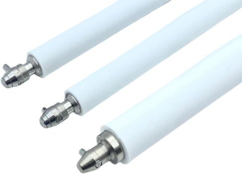 مجموعة Sinsed P1112750-039 بكرات الصقل والقرصة والتقشير للطابعة الحرارية Zebra ZE511 RH & LH مقاس 4 بوصات (مجموعة واحدة، تتضمن واحدة من كل واحدة)، 203 نقطة في البوصة، أسود in Kuwait