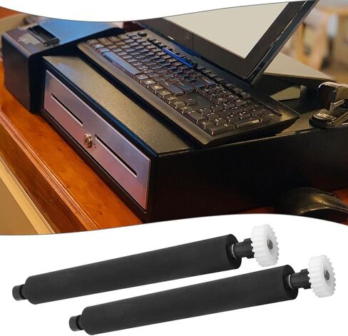 2 قطعة 21T 64 مللي متر Mini POS ورقة الأسطوانة الطابعة الأسطوانة متوافق مع البرسيم فليكس طابعة الأسطوانة الطابعة الحرارية Z-line Z8 Z9 Z11 in Kuwait
