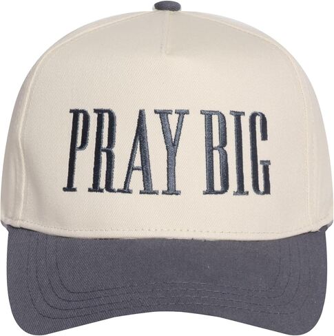 MIRMARU Christian Theme Embroidered 5 Panel Cotton Trucker Hat Snapback Cap for Men and Women in Saudi Arabia