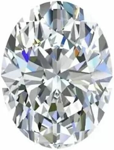 9X7MM Oval Cut Lab-Created CVD Diamond, GIE Certified D Color Gemstone, Internally Flawless (IF) Clarity, Premium Quality Loose Diamond for Engagement Rings, Earrings, Pendants & Custom Fine Jewelry in Saudi Arabia