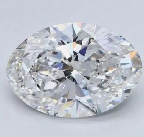 9X7MM Oval Cut Lab-Created CVD Diamond, GIE Certified D Color Gemstone, Internally Flawless (IF) Clarity, Premium Quality Loose Diamond for Engagement Rings, Earrings, Pendants & Custom Fine Jewelry in Saudi Arabia