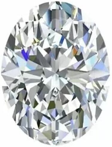 9X7MM Oval Cut Lab-Created CVD Diamond, GIE Certified D Color Gemstone, Internally Flawless (IF) Clarity, Premium Quality Loose Diamond for Engagement Rings, Earrings, Pendants & Custom Fine Jewelry in Saudi Arabia