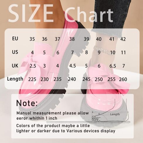 2026 New Women's Cute Bowknot Design Loafers Bowknot Slope Heel Chunky Heel Shoes Fashionable Solid Color Slip on Loafers Lightweight Business Office Walking Footwear in Saudi Arabia