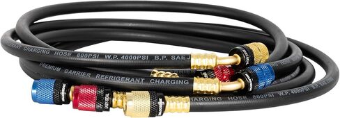 مجموعة خرطوم HVAC سهلة الغلق ES3614516 من MalcoEdge | خرطوم شحن غاز التبريد مقاس 36 بوصة مع تركيبات 1/4 × 5/16 SAE | خدمة ميني سبليت ونظام تكييف الهواء in Kuwait
