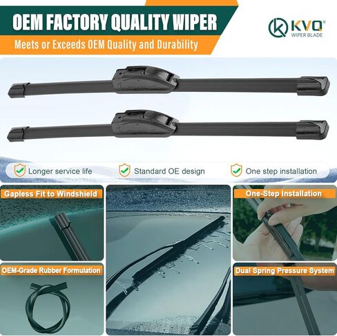استبدال مساحات الزجاج الأمامي لسيارة Chevy شيفروليه سيلفرادو 1500/2500 HD/3500 HD 2025-2019 Ford F 150 250 2025-2008 GMC Sierra 2025-2019 التي تلبي أو تتجاوز جودة OEM ومتانتها -22+22 in Saudi Arabia
