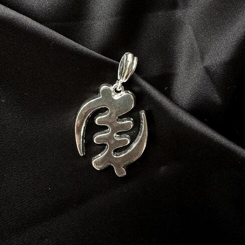 Better Jewelry, Large Gye Nyame .925 Sterling Silver Pendant, Adinkra Symbol Jewelry, African Silver Pendant, African Jewelry in Saudi Arabia