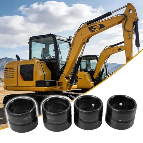 طقم محمل جلبة دبوس الدلو 4 قطع لحفارة كاتربيلر CAT 304 304CR 305CR 303.5C 303C CR لاستبدال جلبة مرفق الإبهام 140-5168 265-8715 in Saudi Arabia