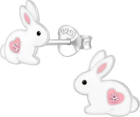 SAE99 عيد الفصح .925 أقراط من الفضة الاسترليني صغيرة جدًا (خالية من النيكل) in Kuwait