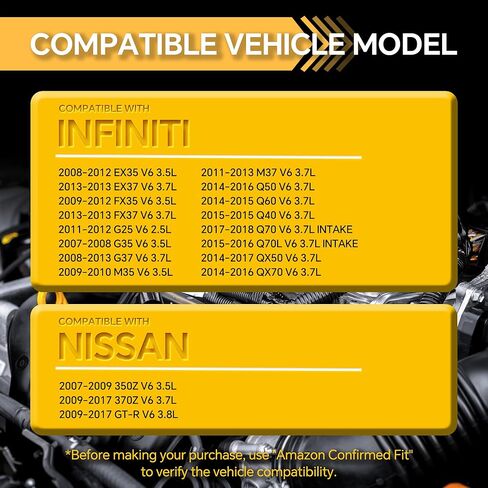 23796JK20A 23796JK20B Left & right Engine Variable Valve Timing (VVT) Solenoid Compatible with G37/QX50/EX35/FX35 370Z/GT-R Replace 916-923 917-294 in Saudi Arabia