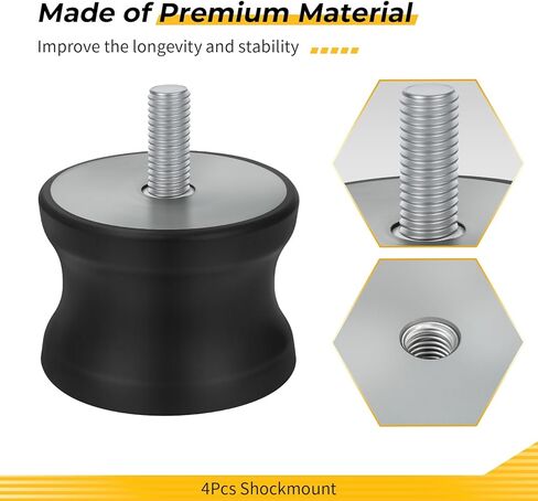 M MATI 4Pcs Shockmount for Multiquip MVC88 MVC88VTH MVC88VTH_VTHW 939010230 in Saudi Arabia