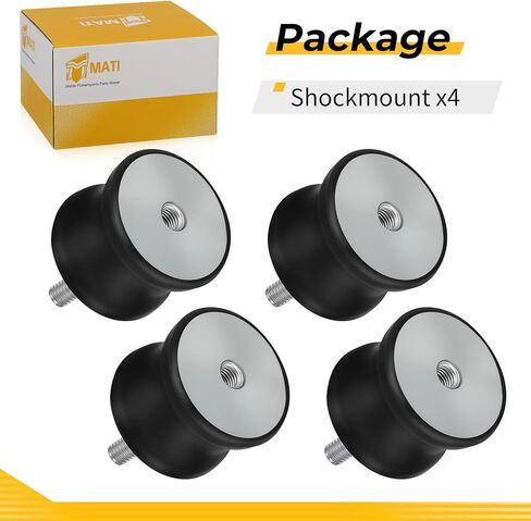 M MATI 4Pcs Shockmount for Multiquip MVC88 MVC88VTH MVC88VTH_VTHW 939010230 in Saudi Arabia