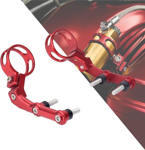 HDBUBALUS Rear Shock Absorber Reservoir Kit Fit for Harley Baggers Touring Models 2014-later (Black) in Saudi Arabia