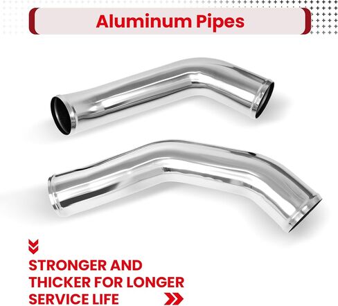 Aluminum Intercooler Pipe Silicone Boots Kit for 2013-2018 Dodge Ram 2500/3500 6.7l Cummins Diesel in Saudi Arabia