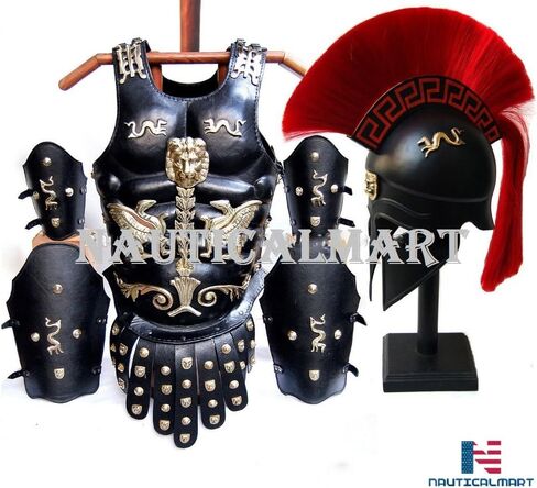 NauticalMart Medieval Leather Muscle Armor Cuirass Set in Saudi Arabia