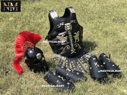 NauticalMart Medieval Leather Muscle Armor Cuirass Set in Saudi Arabia