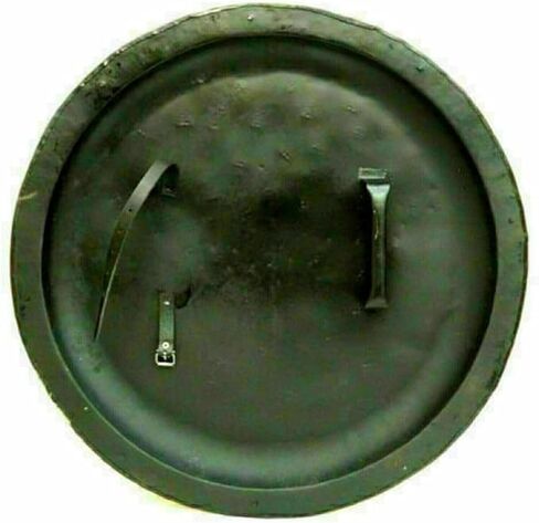 Piru Ancient War Sparta Shield 300 Spartan Shield King Leonidas بقطر 36 بوصة زي معركة لعب الهالوين مكتب البار اللوبي النحاسي العتيق in Kuwait