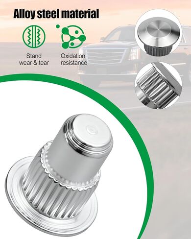 ترقية K6716 محاذاة دليل دبوس متوافق مع كاديلاك إسكاليد شيفروليه جي إم سي هامر ايسوزو، 12 قطعة in Kuwait