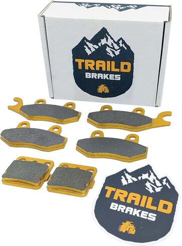 Traild Yamaha YFZ 450 2004-2005 Ceramic Brake Pad Set Front & Rear in Saudi Arabia