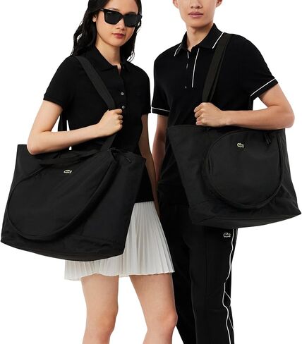 Lacoste Unisex Neocroc Tote, Noir, One Size in Saudi Arabia