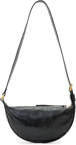 AllSaints Half Moon Eel Xbody Black W354XD One Size in Saudi Arabia