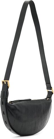 AllSaints Half Moon Eel Xbody Black W354XD One Size in Saudi Arabia