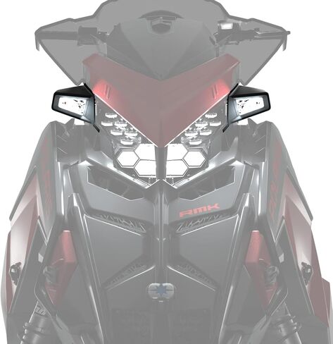 Polaris Snowmobile Auxiliary Punch Light Kit for RMK Khaos Slash, Switchback Assault, INDY VR1, Voyageur 146 Models and More, 1000 Lumens, for Long Distances, Night Riding, Pair - 2889863 in Saudi Arabia