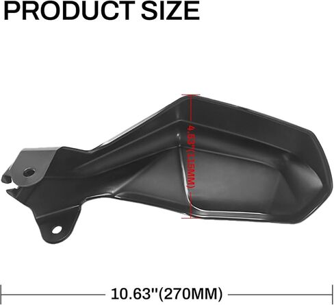 واقيات اليد لـ KLX 230 2020-2025، عاكسات هواء المقود البلاستيكية، واقيات اليد لـ Kawasaki KLX 230/ KLX 230R/ KLX 230S/ ABS 2020-2025، استبدال #99994-1248-6C in Saudi Arabia