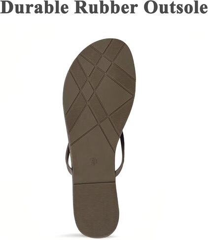 Scecocrs Flat Leather Flip Flops for Women Comfortable,Dressy Slip on Thong Sandals 2026 Summer Vacation Essentials, Chanclas Para Mujer in Saudi Arabia