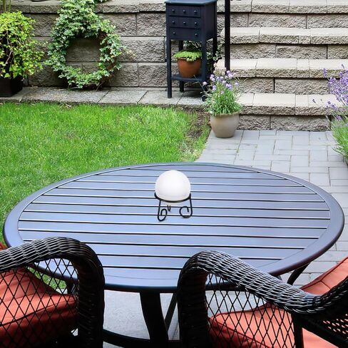 YARNOW Garden Globe Stand Outdoor Gazing Ball Stand Crystal Ball Base Elegant Planter Holder in Saudi Arabia