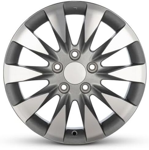 عجلة ألومنيوم بديلة جديدة مقاس 16x6.5 بوصة OEM مباشرة لسيارة Honda Civic 2009-2011 5-114.3 مللي متر رمادي 16 بوصة حافة 42700SNAA72 in Kuwait