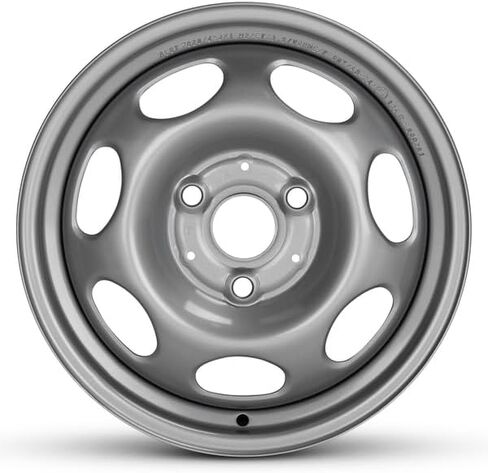 حافة فولاذية بديلة جديدة مقاس 15 × 4.5 بوصة من OEM لـ Smart Fortwo II 2008-2014 3-112.5 مم فضية 15 بوصة 4514010001C32L in Saudi Arabia
