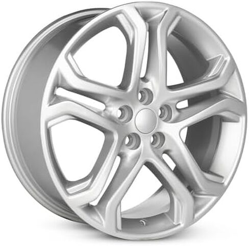 عجلة ألومنيوم بديلة جديدة مقاس 19 × 8 بوصة OEM لـ 2015-2018 Ford Edge 5-114.3mm فضية 19 بوصة حافة FT4Z1007D in Kuwait