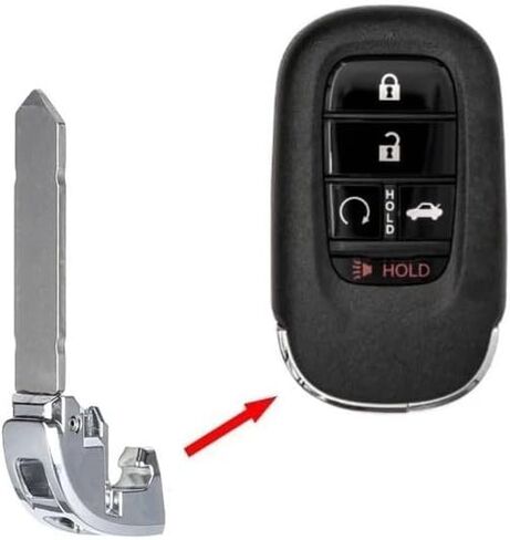 استبدال شفرة مفتاح الطوارئ غير المقطوعة لهوندا أكورد، سيفيك، HR-V، CR-V، بايلوت، أوديسي 2022-2026 PN: 35118-T20-305 جهاز التحكم عن بعد PN: 72147-T43-A11 يناسب معرف لجنة الاتصالات الفيدرالية: KR5TP-4 جهاز التحكم عن بعد غير متضمن! in Kuwait