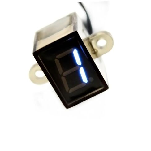 B2911 Universal Motorcycle Gear Indicator 12v Digital Display Waterproof Lever Sensor Blue Light Easy Installation in Kuwait