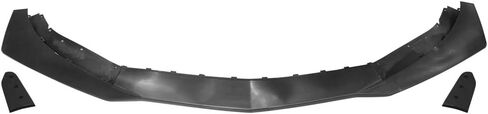 IKON MOTORSPORTS، الشفة الأمامية الممتصة للصدمات متوافقة مع 2016-2024 Chevy Camaro، أسود غير مطلي 1LE Style PP Polypropene Front Lip Chin Spoiler، 2017 in Saudi Arabia